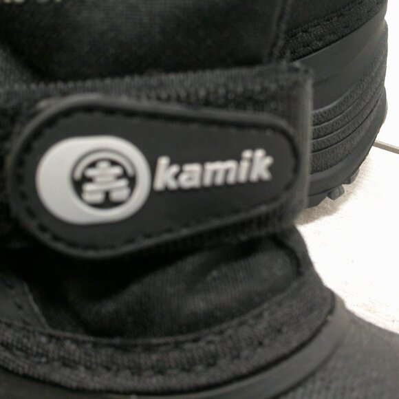 Kamik Rocket Snow Boot Toddler Size 8 Black. Lined Waterproof - Picture 6 of 9
